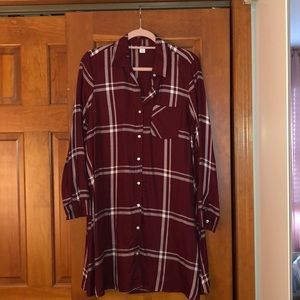 NWOT Plaid Old Navy Dress